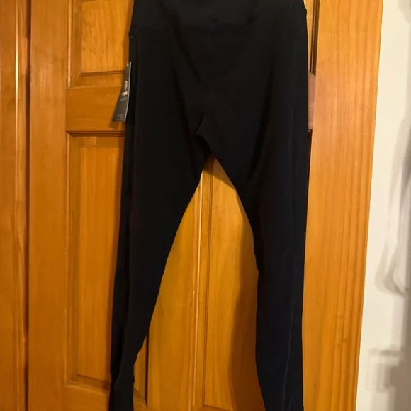 NWT MPG Blast Off Black High-Waisted Leggings - Picture 5 of 6